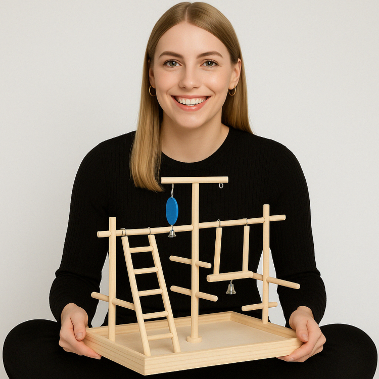 Jungle Station – Naturalny Plac Zabaw dla Ptaków od ParrotPlanet.pl