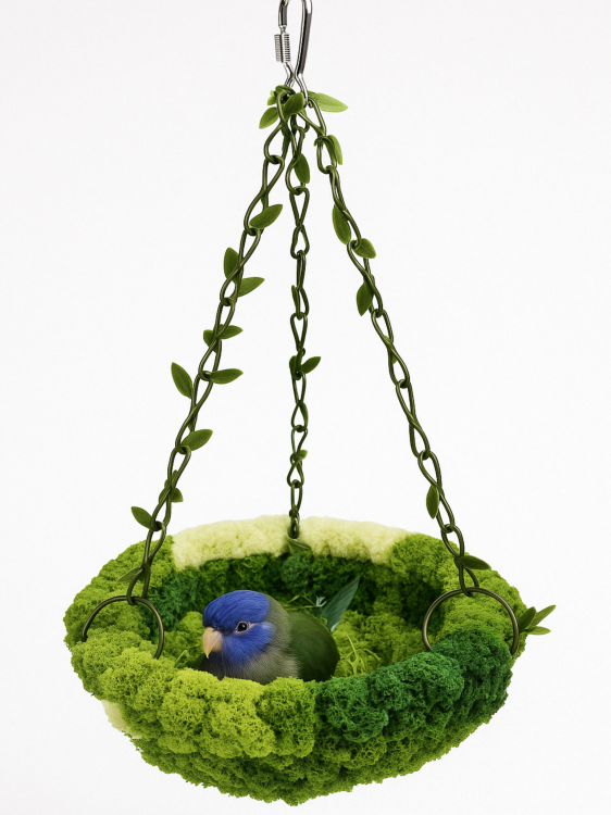 Papuzi Hamak - Przytulna Jaskinia dla nimf i innych mniejszych papug od ParrotPlanet.pl