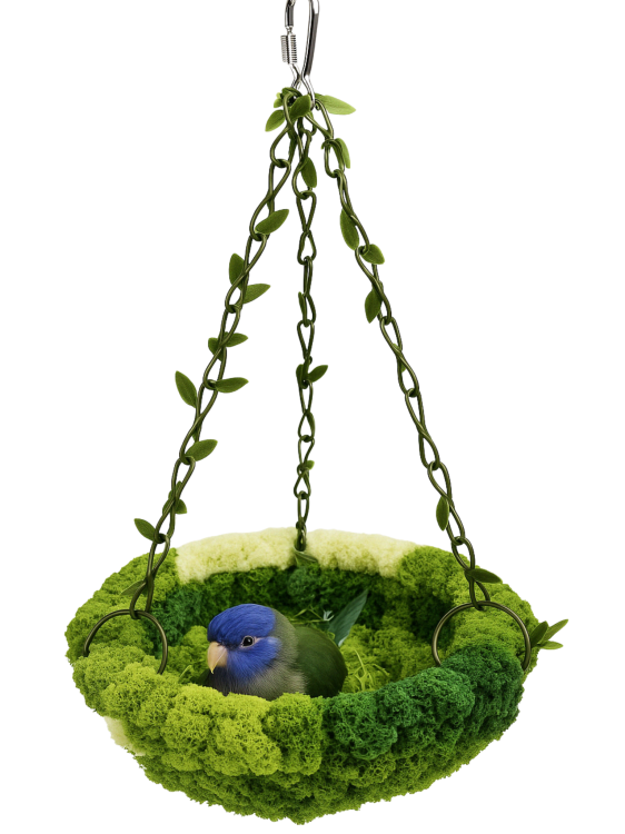 Papuzi Hamak - Przytulna Jaskinia dla nimf i innych mniejszych papug od ParrotPlanet.pl