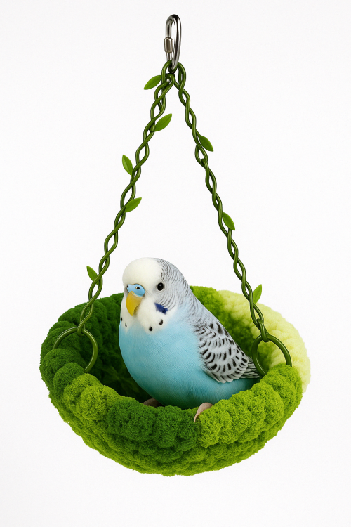 Papuzi Hamak - Przytulna Jaskinia dla nimf i innych mniejszych papug od ParrotPlanet.pl