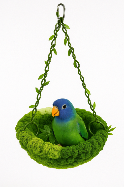 Papuzi Hamak - Przytulna Jaskinia dla nimf i innych mniejszych papug od ParrotPlanet.pl