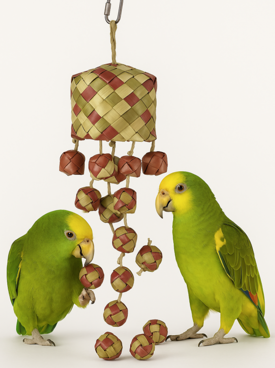 Happy Box - zabawka dla wszystkich papug od ParrotPlanet.pl