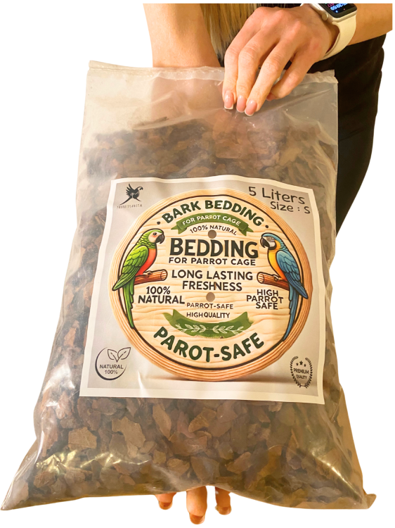 Naturalna Kora, Rozmiar S 5 L - uniwersalna dekoracja i kryjówka do terrarium gadów i płazów od ParrotPlanet.pl