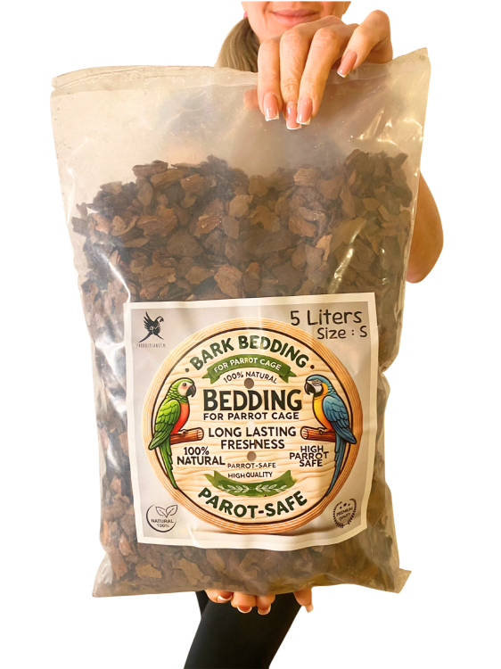 Naturalna Kora, Rozmiar S 5 L - uniwersalna dekoracja i kryjówka do terrarium gadów i płazów od ParrotPlanet.pl