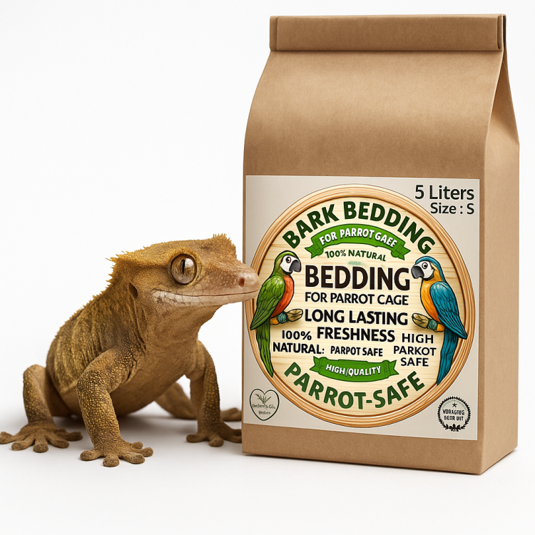 Naturalna Kora, Rozmiar S 5 L - uniwersalna dekoracja i kryjówka do terrarium gadów i płazów od ParrotPlanet.pl