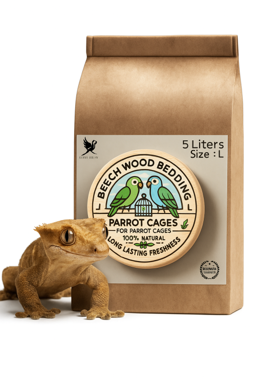 Bukowe zrębki Rozmiar L – Naturalne, higieniczne podłoże do terrariów gadów 5L od ParrotPlanet.pl