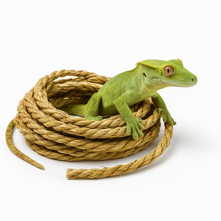 Twisted Seagrass 5m – Naturalna lina do wspinaczki i dekoracji terrarium od ParrotPlanet.pl