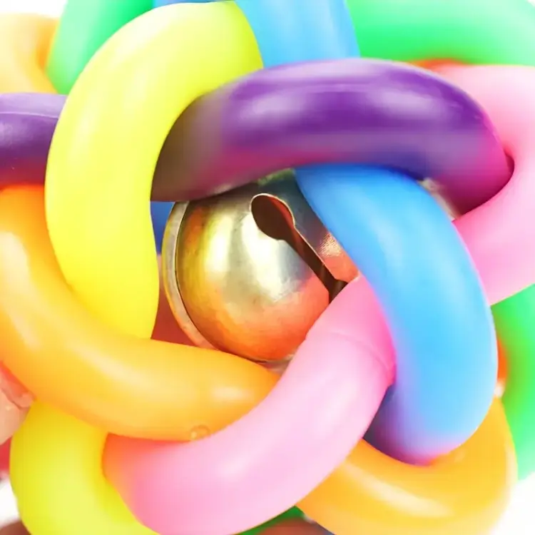 Smocza Piłka – Zestaw 2 szt. kolorowych zabawek dla papug | Parrot Planet