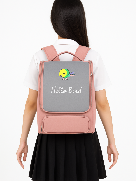 Plecak - transporterka dla papug z żerdką  | Różowa od ParrotPlanet.pl