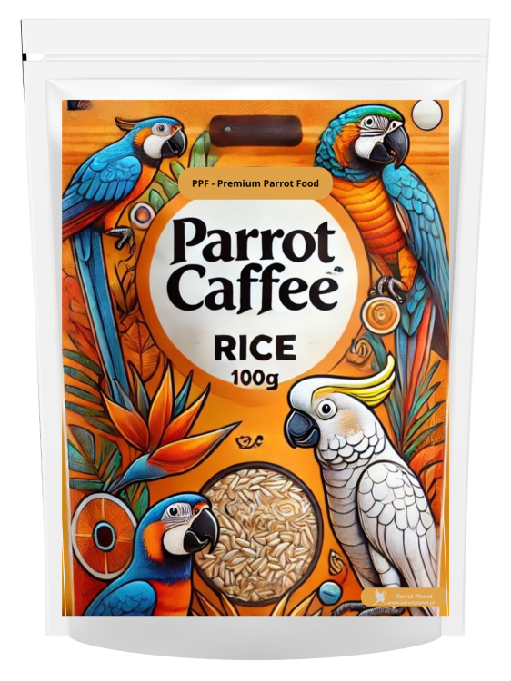 PARROT CAFFEE - Rice -  dla wszystkich papug 100g od ParrotPlanet.pl