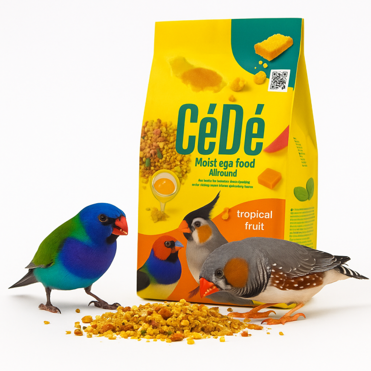 CEDE Allround Tropical Fruit – Karma Jajeczna dla Ptaków 200 g | Wysokobiałkowa Mieszanka z Owocami Tropikalnymi  od ParrotPlanet.pl