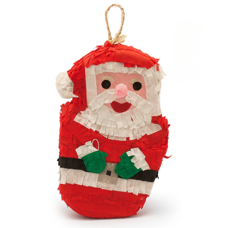 KOLEKCJA ŚWIĄTECZNA | Święty Mikołaj Duży- Zabawka Piniata dla Papug od ParrotPlanet.pl