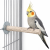 Back Zoo Nature Super Stone Perch 18 cm Ø25 mm – mineralna żerdź do klatki dla średnich papug do ścierania pazurków i dzioba od ParrotPlanet.pl