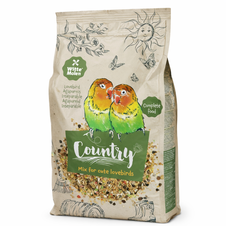 Witte Molen Country 600 g – pokarm dla nierozłączek (lovebird) z witaminami i minerałami  od ParrotPlanet.pl