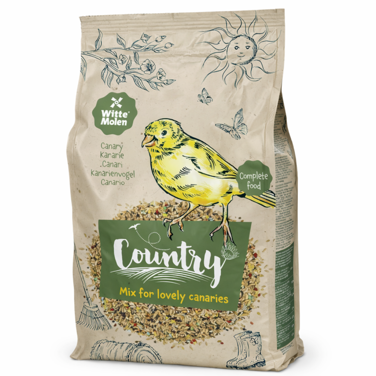 Witte Molen Country 600 g – pokarm dla kanarków z witaminami i minerałami od ParrotPlanet.pl