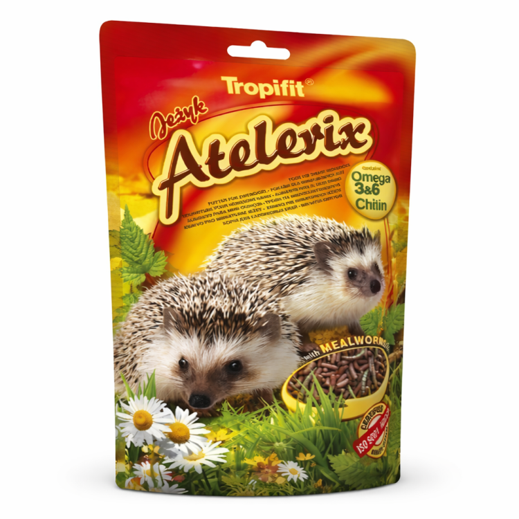Tropifit Atelerix 300 g – karma dla jeży pigmejskich i miniaturowych jeży z kurczakiem i mącznikiem od ParrotPlanet.pl