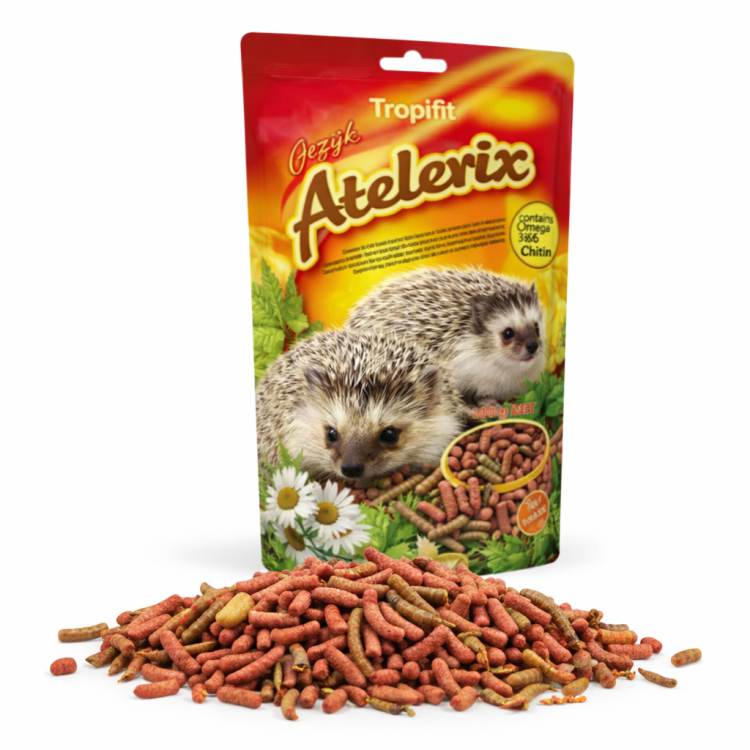 Tropifit Atelerix 300 g – karma dla jeży pigmejskich i miniaturowych jeży z kurczakiem i mącznikiem od ParrotPlanet.pl