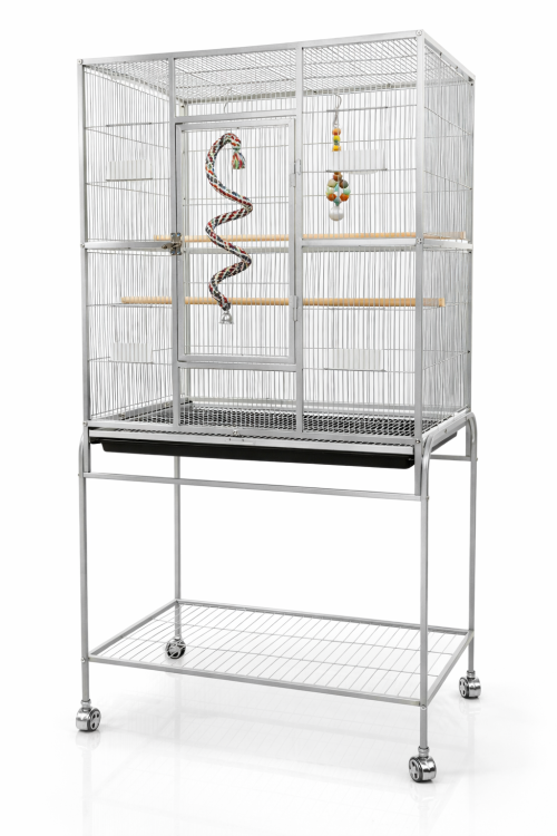 Klatka dla nimf i innych małych papug Liberta - jasna od ParrotPlanet.pl