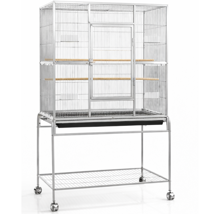 Klatka dla nimf i innych małych papug Liberta - jasna od ParrotPlanet.pl