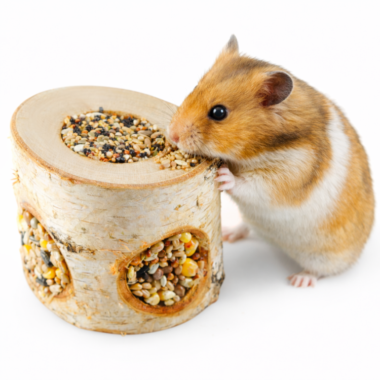 Zbożowe Drewienko - dla wszystkich gryzoni w tym myszy, szczurów, chomików, myszoskoczków od ParrotPlanet.pl
