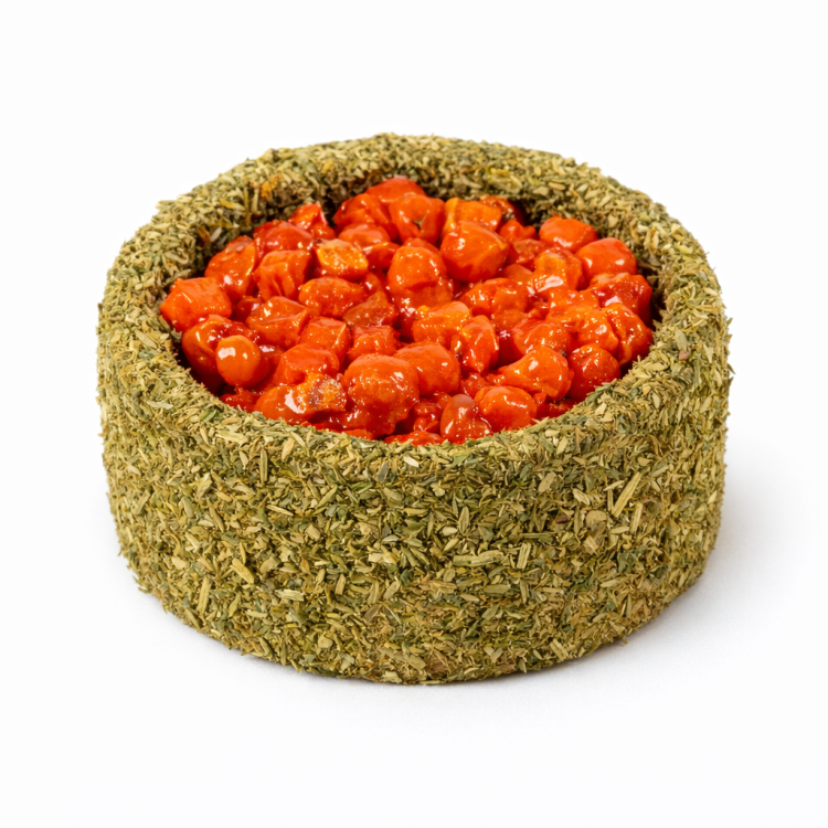 Smakowe tuneliki Marchew-Pietruszka - dla wszystkich gryzoni w tym: królików, kawii domowej, myszy, chomików, szczurów, myszoskoczków od ParrotPlanet.pl