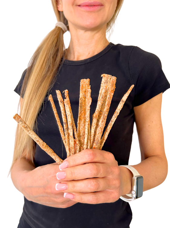 Paluszki z Marchewką - Pyszna Przekąska dla Wszystkich Gryzoni w tym: królików, kawii domowej, myszy, chomików, szczurów, myszoskoczków od ParrotPlanet.pl