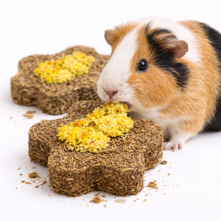 Kęsek Sianka z Koniczynką Pełen Zdrowia | dla Gryzoni | Naturalna Przekąska Pełna Zdrowia 11g od ParrotPlanet.pl