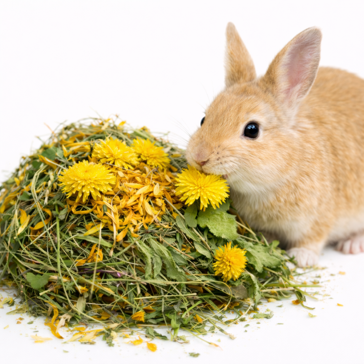 Zioła z Nagietkiem i Mniszkiem – naturalna mieszanka dla gryzoni 500 g od parrotPlanet.pl