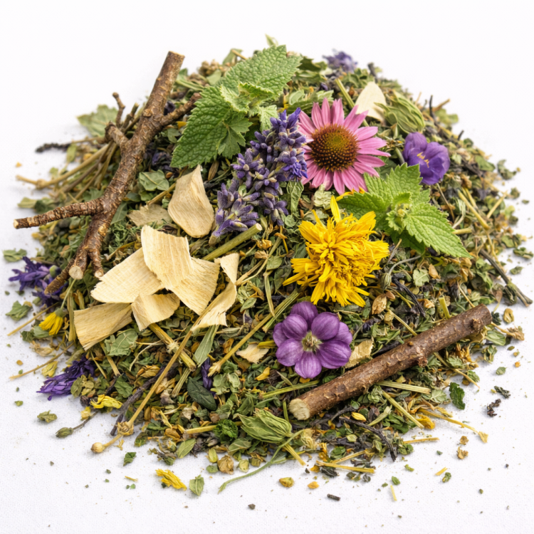 Ziółka i Gałązki dla Szynszyli i Koszatniczek – Przysmak 100g  od ParrotPlanet.pl