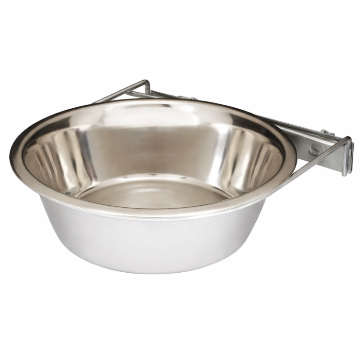 Miseczka Metalowa CLASSIC XXL - dla papug duża - 2,8 Litra od ParrotPlanet.pl