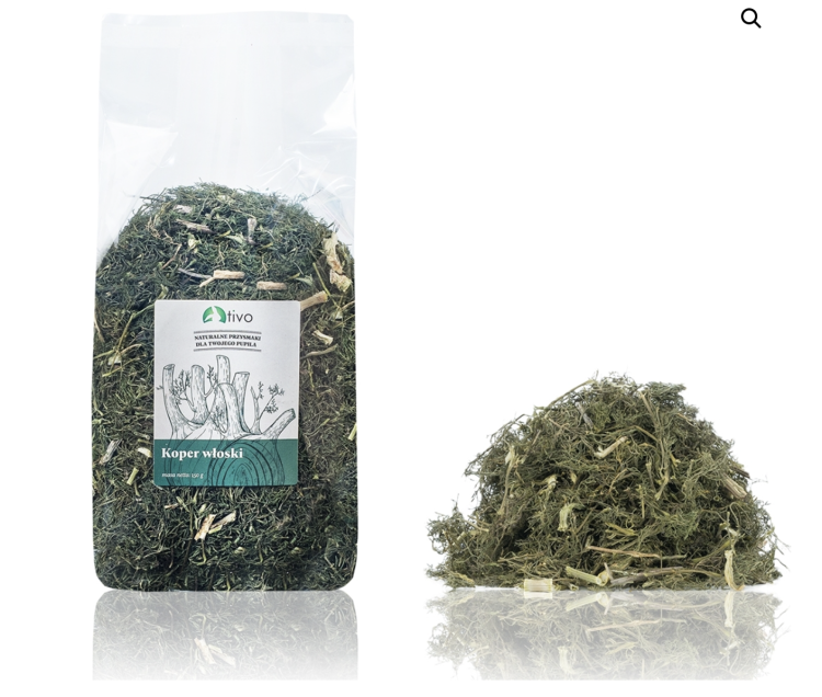 TIVO Koper włoski dla gryzoni – naturalny dodatek ziołowy | 150 g od ParrotPlanet.pl