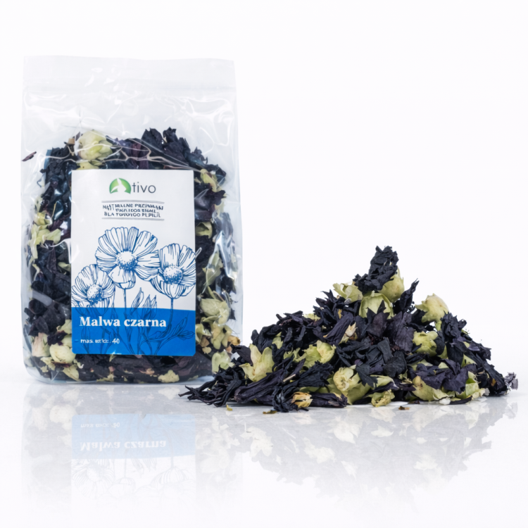 Płatki malwy czarnej dla papug – naturalny dodatek kwiatowy | 45 g  od ParrotPlanet.pl