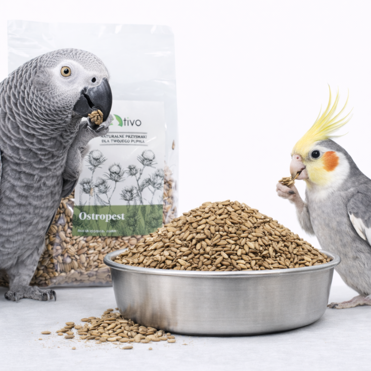 TIVO Ostropest plamisty dla papug – naturalny dodatek roślinny 100g  od ParrotPlanet.pl