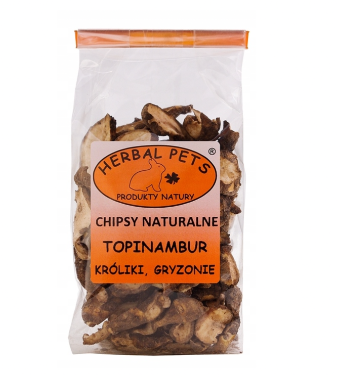 Chipsy Naturalne – Topinambur dla Królików i Gryzoni 75g od ParrotPlanet.pl