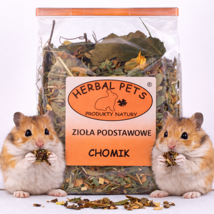 Zioła Podstawowe dla Chomika – Naturalna Mieszanka Uzupełniająca 100g od ParrotPlanet.pl