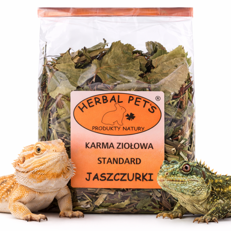 Karma Ziołowa Standard dla Jaszczurek Roślinożernych 100g od ParrotPlanet.pl
