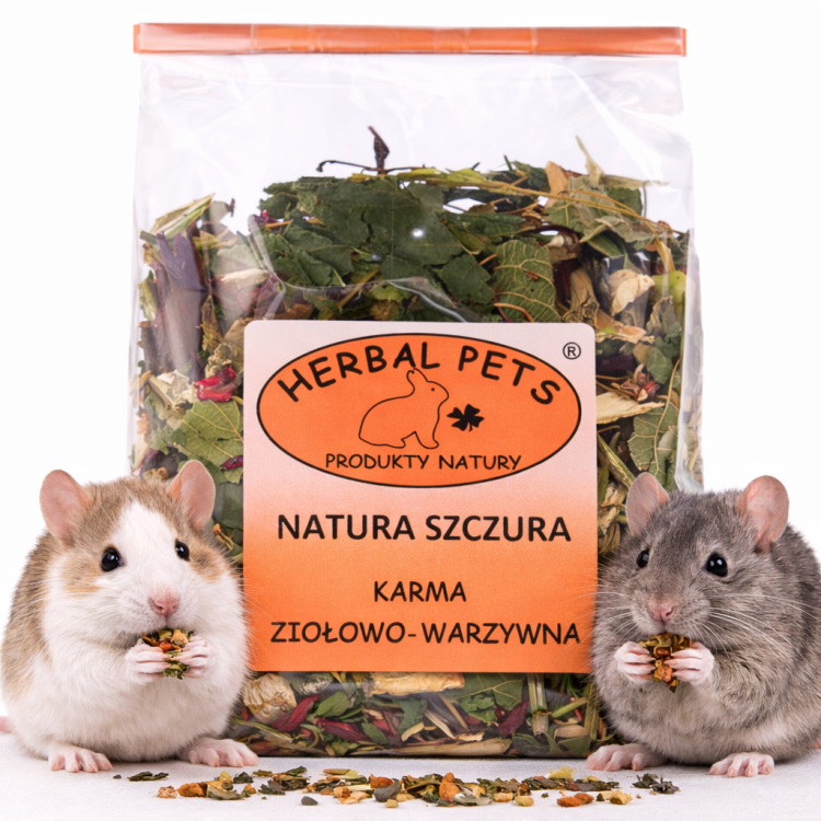Naturalna Mieszanka Ziołowo-Warzywna dla Szczura 150g od ParrotPlanet.pl