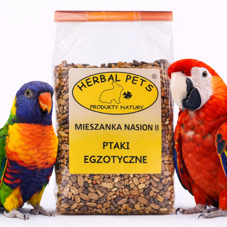 Herbal Pets Mieszanka Nasion na Wątrobę 150 g – wsparcie wątroby i kondycji piór papug od ParrotPlanet.pl