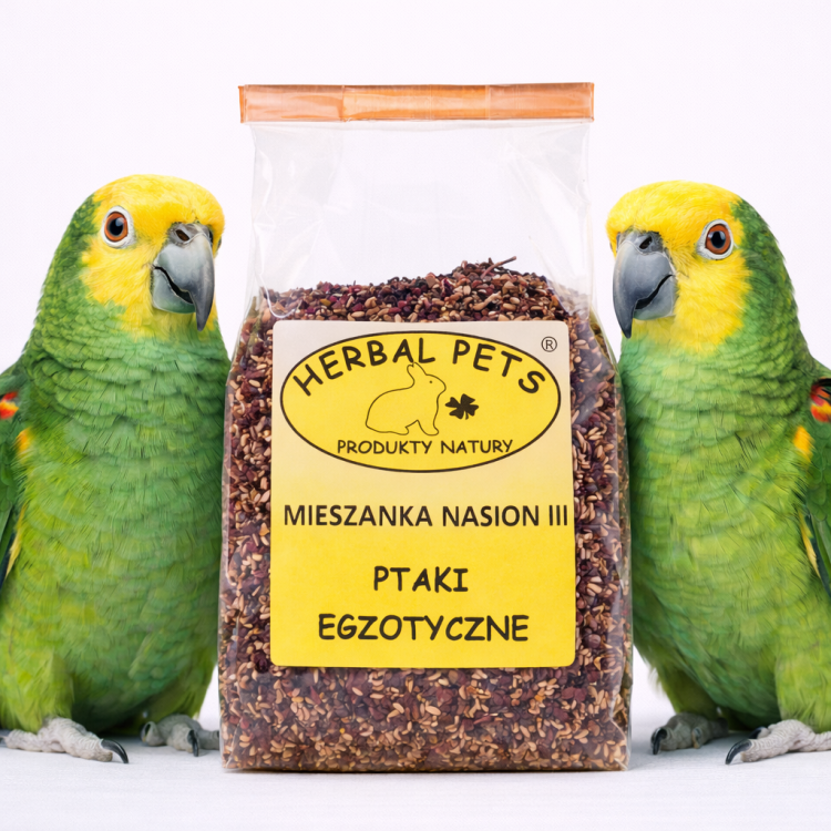 Herbal Pets - Mieszanka Nasion III - dostarczająca dużej ilości naturalnych witamin C, B, E 150g od ParrotPlanet.pl