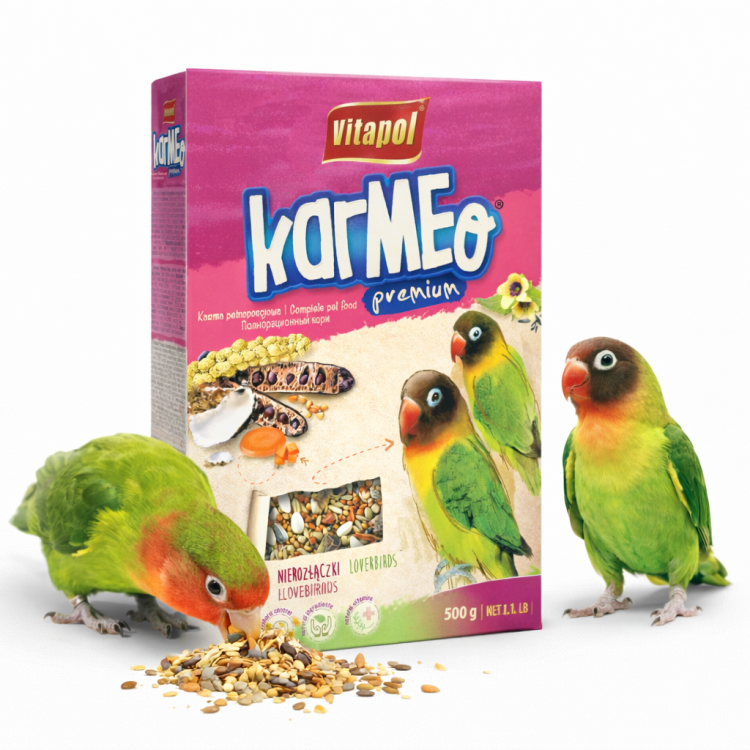 Vitapol Karmeo - Mieszanka dla nierozłączek 500g od ParrotPlanet.pl