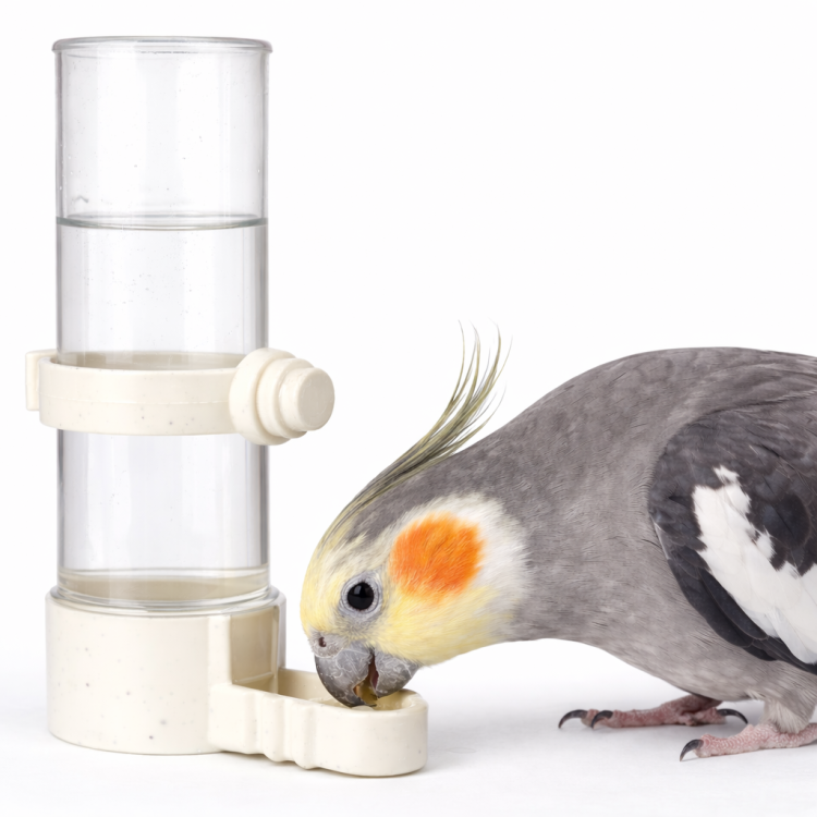 Poidełko, poidło do wody dla papug i innych ptaków 50 ml od ParrotPlanet.pl