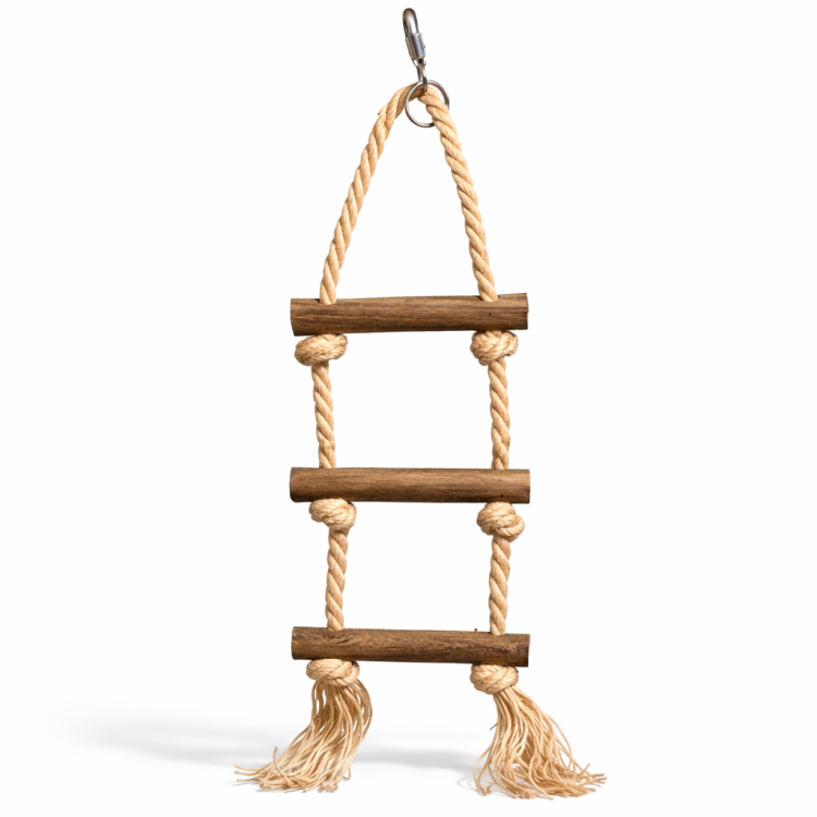 Sznurkowa Drabinka - dla małych i średnich papug  od ParrotPlanet.pl