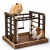 Parrot Activity Hub 36x29x25 cm – Drewniany Plac Zabaw dla Gryzoni | Naturalna Strefa Aktywności  od ParrotPlanet.pl