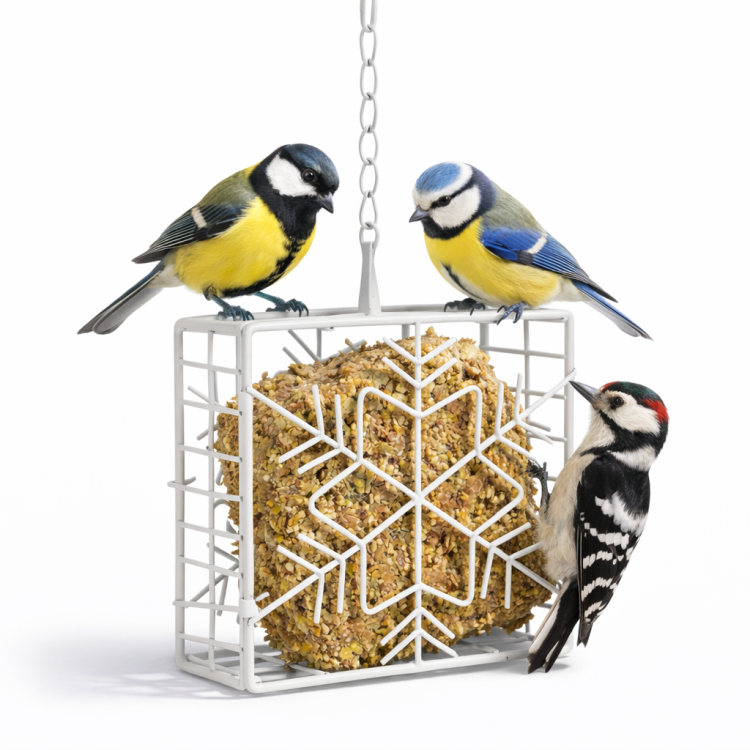 Karmnik dla ptaków - na bloki tłuszczowe od ParrotPlanet.pl