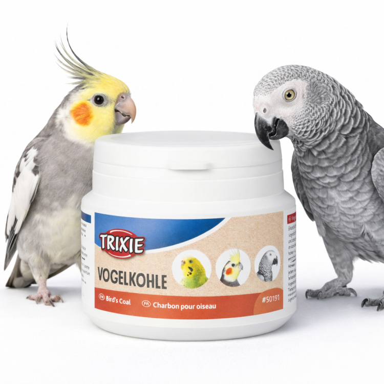 Węgiel - dla wszystkich papug 30g  od ParrotPlanet.pl