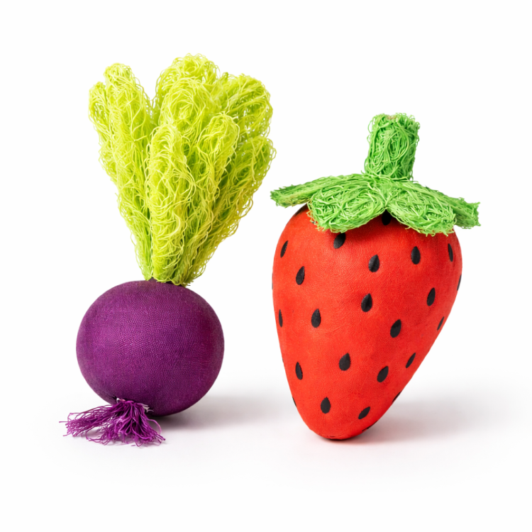 Warzywniaczek - zabawki do łapki dla dużych i średnich papug ok.10cm od ParrotPlanet.pl