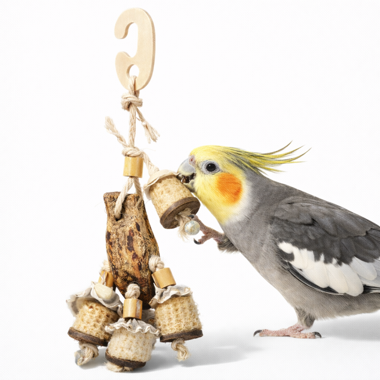 Wesołe Muszle - dla małych i średnich papug  od ParrotPlanet.pl