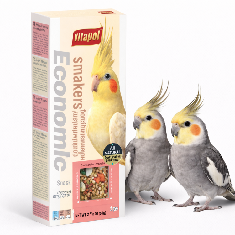 Vitapol - Smakers ECONOMIC dla NIMF 2szt 90g  od ParrotPlanet.pl