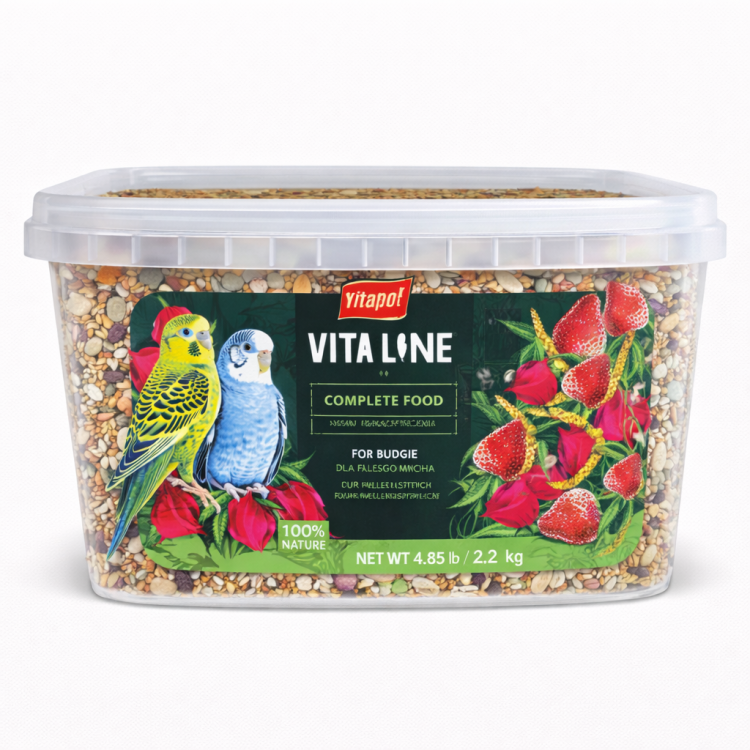 Vitapol Vitaline - pokarm dla papużek falistych i innych małych papug 2,2 kg  od ParrotPlanet.pl