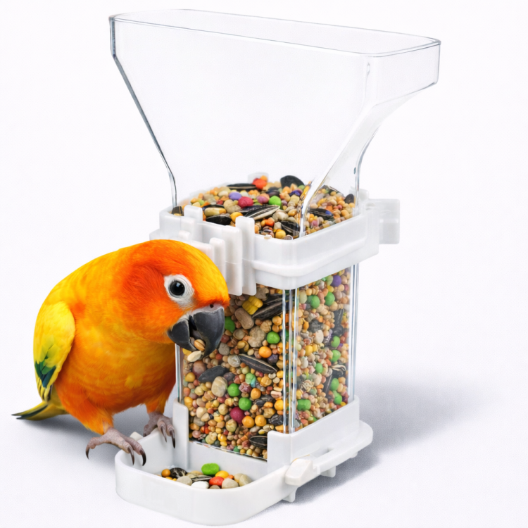 Karmidełko Karmidło zasypowe dla papug i innych ptaków egzotycznych 150ml od ParrotPlanet.pl